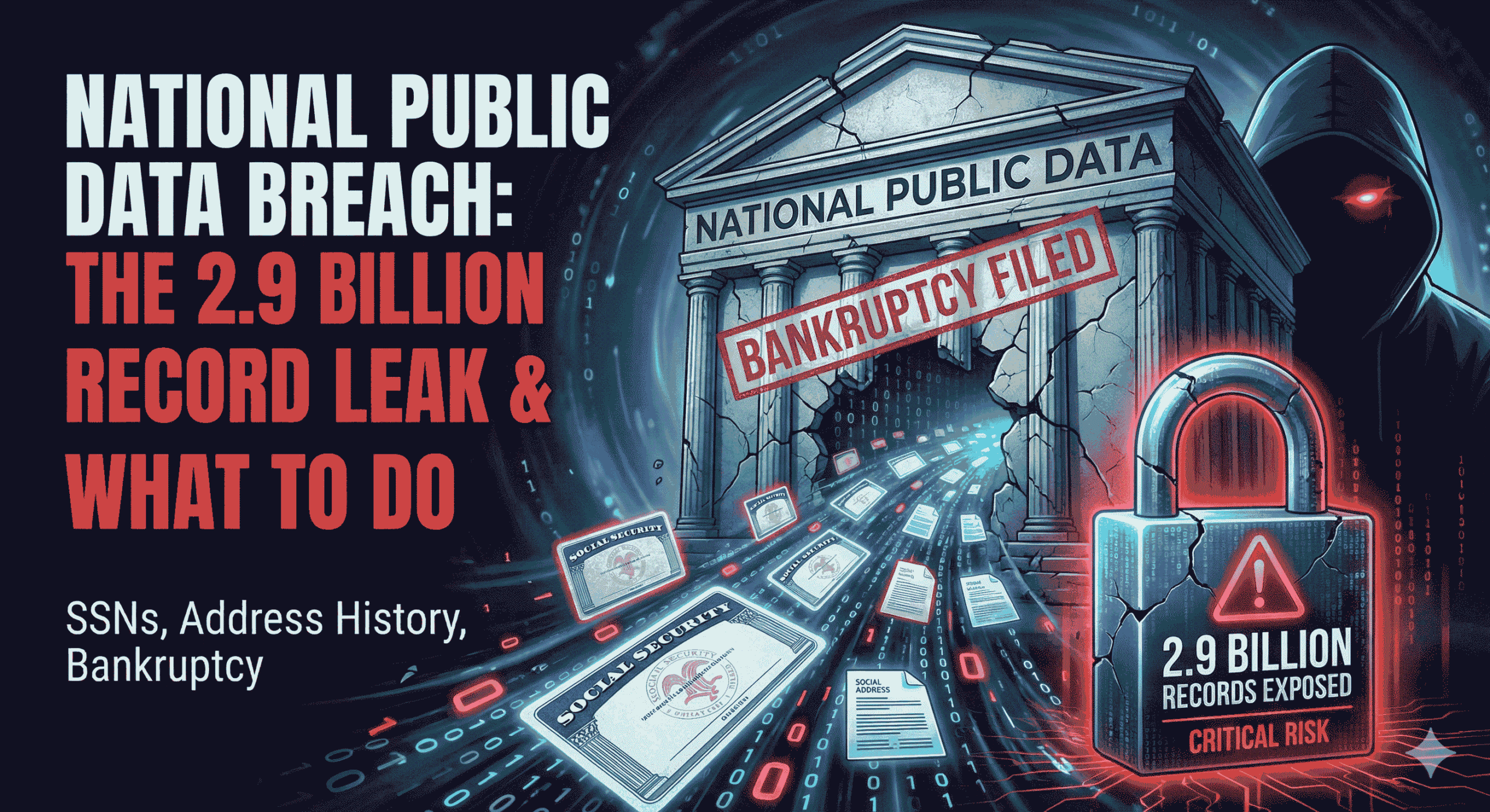 National Public Data Breach: The 2.9 Billion Record Leak & What To Do (2026 Guide)