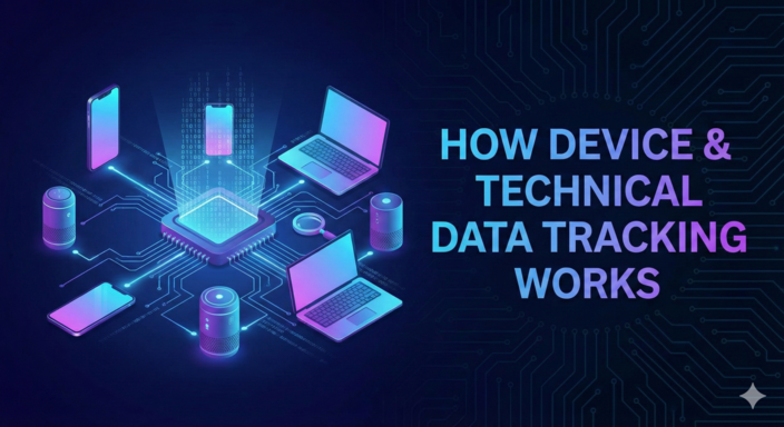 device and technical data tracking explained in privacy policies