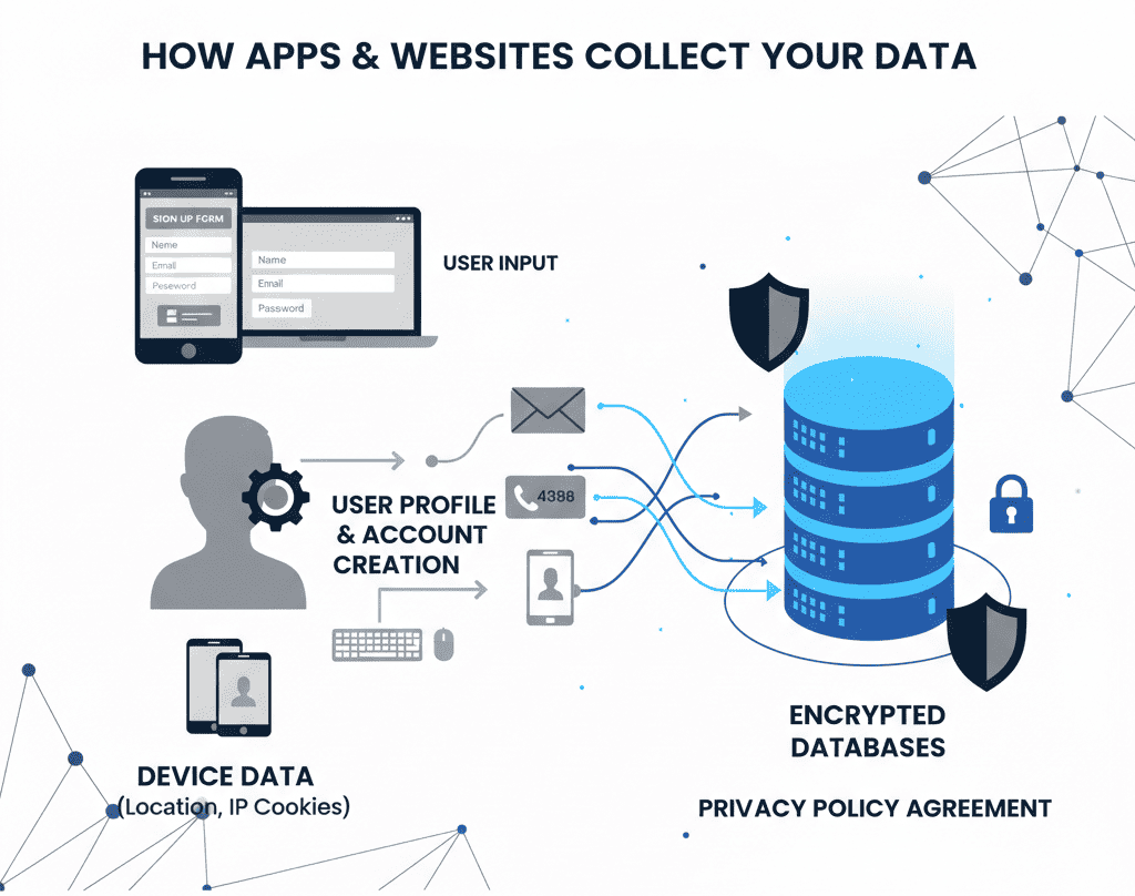 examples of personal data collected in privacy policies