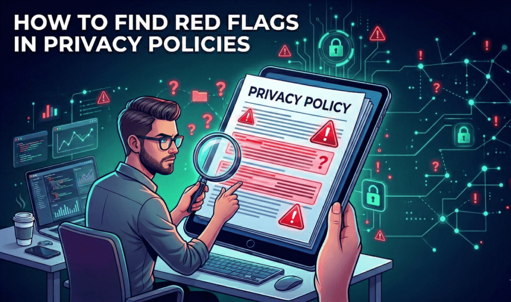 How to find red flags in privacy policies before clicking accept