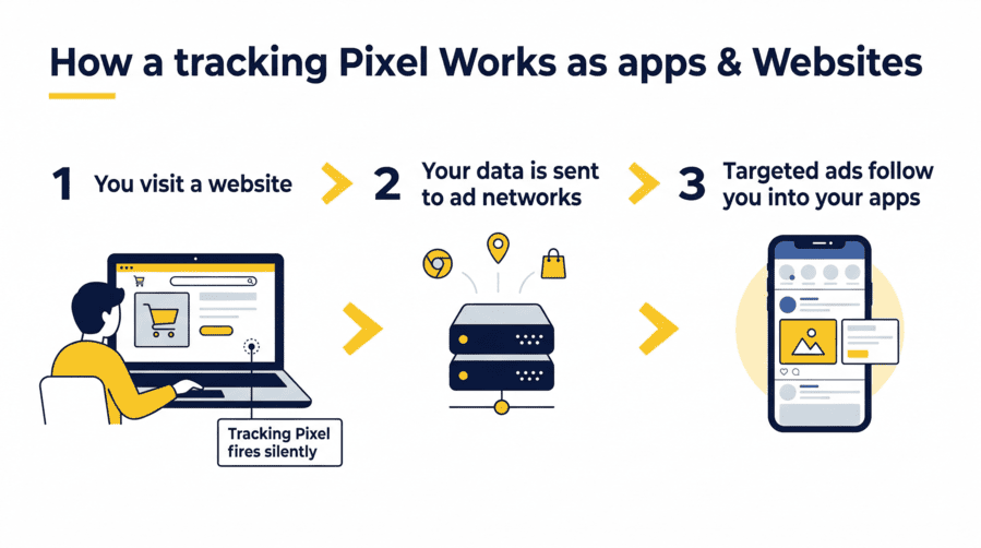 how snapchat targets you with ads snap pixel tracking explained