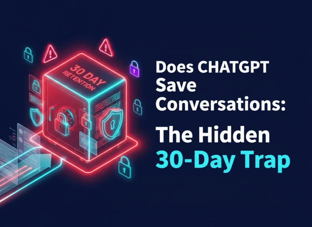 Does ChatGPT Save Conversations: The Hidden 30-Day Trap