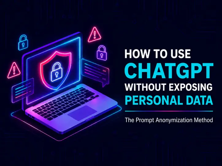 How To Use ChatGPT Without Exposing Personal Data (The Prompt Anonymization Method)