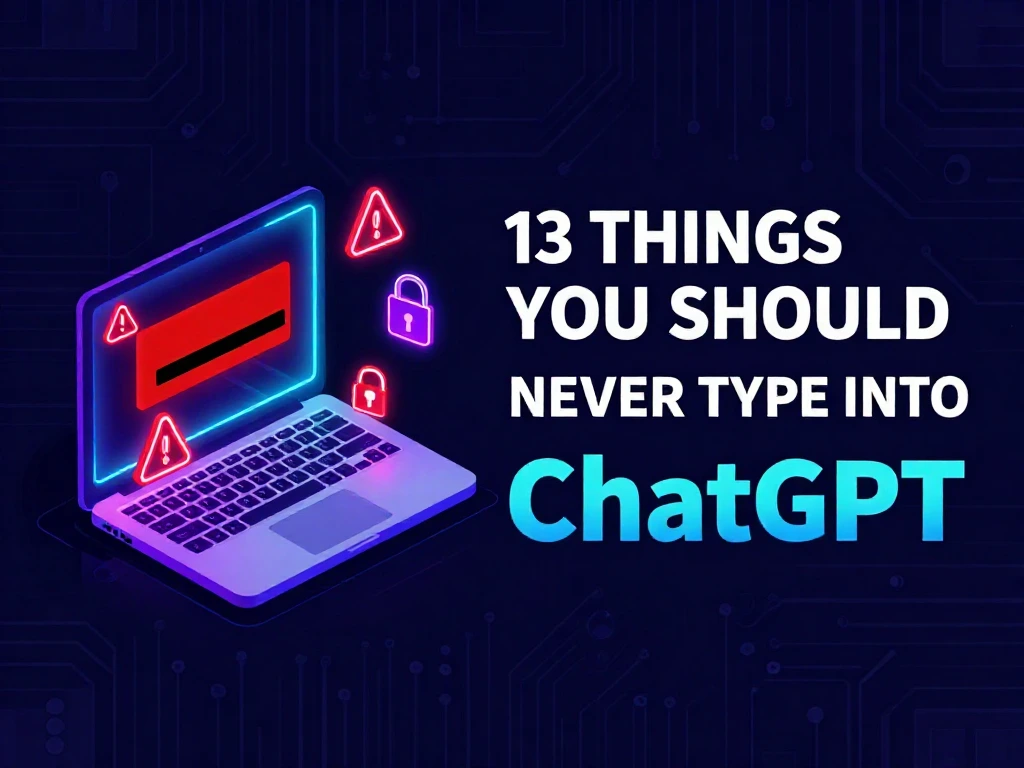 13 Things You Should Never Type Into Chat GPT, Gemini, or Claude
