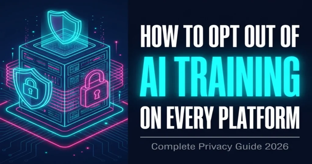 How To Opt Out of AI Training on Every Major Platform (2026 Complete Guide)